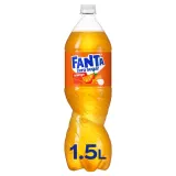 Газированный напиток с апельсиновым вкусом FANTA ZERO, 1,5 л