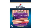 Virtos BIOVELOS kalakutienos dešrelės, Aukščiausia rūšis, 240 g