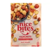 Lazdyno riešutai kepinti, nesūdyti NICE BITES, 200 g