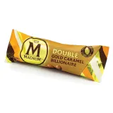 Cookie and caramel flavored ice cream MAGNUM with salted caramel filling, white chocolate with caramel and cookie pieces, 85 ml