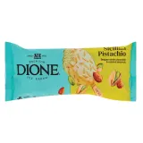 Pistachio ice cream with white Belgian chocolate and almonds DIONE, 90 ml