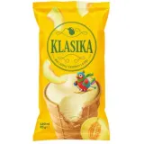 Melon flavored ice cream in a waffle cup KLASIKA, 120 ml