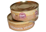 Konservuota troškinta vištiena ECON, 230 g