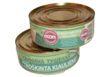 Konservuota troškinta kiauliena ECON, 230 g