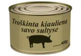 Troškinta kiauliena WERNER SIMON savo sultyse, 400 g