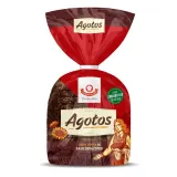 Juoda ruginė raikyta duona su saulėgrąžomis AGOTOS, 375 g