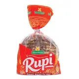 RUPI tamsi duona su visų grūdo dalių ruginiais miltais, 600 g, raikyta