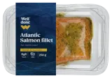Šviežia atlantinių lašišų filė medaus ir garstyčių marinate, 250 g