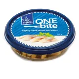 Слегка соленая филе сельди кусочки в масле ONE BITE, 210 г