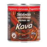 Saldintas sutirštintas pienas su kava ir cukrumi, 385 g