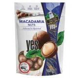 Makadamijų riešutai įpjauti, kepinti, sūdyti YES, 150 g