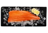 Šviežia upėtakių filė (lot. Oncorhynchus mykiss) su oda, 1 kg