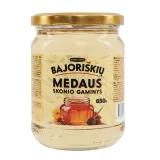 Honey-flavored product BAJORIŠKIŲ, 650 g