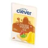 Sūris riekutėmis CLEVER GOUDA, 45% rieb., 250 g