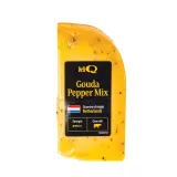 Puskietis fermentinis goudos sūris su pipirais DELI Q, 130 g