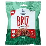 Vytintos aitriųjų paprikų skonio kiaulienos juostelės BRIZ, 50g
