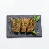 Marinated green pork neck without bone