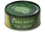 Tuna pieces JOHN WEST in oil, 145 g