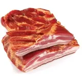 Cold smoked Rokiškio bacon highest grade