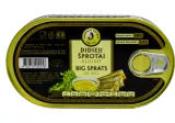 Large sprats in oil, 190 g