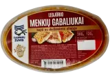 Kepti ledjūrio menkių gabaliukai su daržovėmis aliejuje, 300 g
