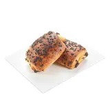 Bun with cream and chocolate, 80 g