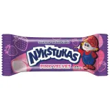 Varškės sūrelis NYKŠTUKAS PINK VELVET su braškėmis braškiniame glaiste, 45 g