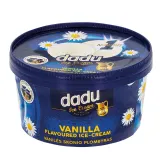 Vanilės skonio ledai DADU, 800 ml