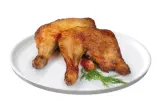 Fried ŽARIJOS broiler chicken quarters, 1 kg