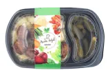 Kiaulienos kukuliai su terijakiu, bulvių koše ir agurkėliais, 370 g
