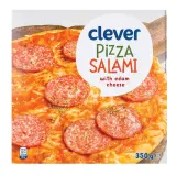 Pica su pomidorų padažu, edamu ir saliamiu CLEVER, Giliai užšaldyta, 350 g