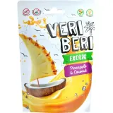 Vaisinės ananasų ir kokosų juostelės  VERI BERI EXOTIC, 50 g