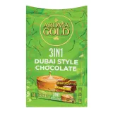 Tirpiosios kavos gėrimas AROMA GOLD 3IN1 DUBAI STYLE CHOCOLATE, 10 x 16 g