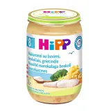 Žuvis su makaronais ir daržovėmis (nuo 8 mėn.) HIPP, 220 g