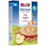 Ekologiška pieniška košė su avižomis ir obuoliais (nuo 6 mėn.) HIPP, 250 g