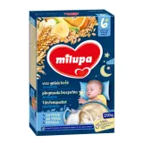 Visų grūdo dalių košė su vaisiais MILUPA, 10m+, 250 g