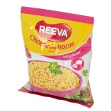 Быстро готовящиеся макароны со вкусом сыра и ветчины REEVA, 60 г