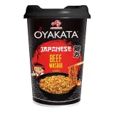 Greitai paruošiami makaronai OYAKATA JAPANESE BEEF WASABI, 93 g