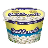 Grūdėta varškė PIENO ŽVAIGŽDĖS, 7% rieb., 200 g