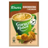 Baravykų sriuba su skrebučiais KNORR CUP-A-SOUP, 16 g