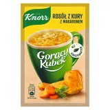 Vištienos sriuba su makaronais KNORR CUP-A-SOUP, 12 g