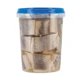 Herring fillet pieces marinated with onions VIČI, 500 g