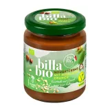 Šokoladinis kremas su traškiais lazdyno riešutais BILLA BIO, 270 g