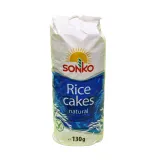 Ryžių trapučiai SONKO NATURAL, 130 g