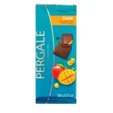 Dark chocolate with mango filling