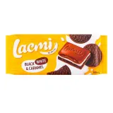 Pieninis šokoladas LACMI BLACK, WHITE & CARAMEL,100 g