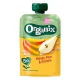 Ekologiška mangų, kriaušių ir granatų skonio tyrė ORGANIX EKO (nuo 6 mėn.), 100 g