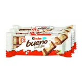 Wafer Bars KINDER BUENO WHITE, 117 g