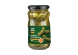 Marinuoti agurkėliai WELL DONE su medumi, 340 g