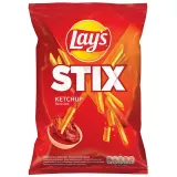 Kečupo skonio bulvių lazdelės LAY'S STIX, 130 g